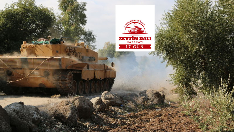 TSK: Bir tank terör örgütü PYD tarafından vuruldu, personel zayiatı yok