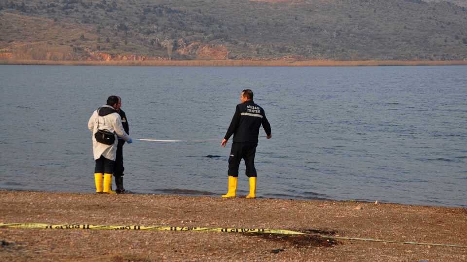 Emekli uzman çavuş, gölde ölü bulundu