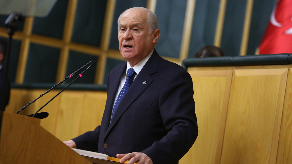 Bahçeli: Gerekirse ben de bozkurt gibi Afrin'e giderim