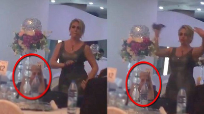 Yeliz Yeşilmen'den kayınvalidesine göbek şov