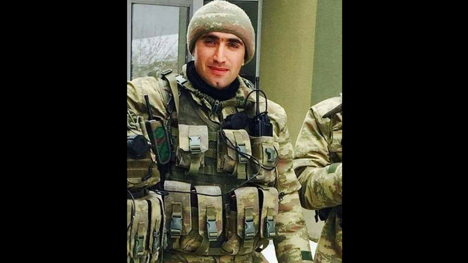 Afrin şehidi Ahmet Aktepe son yolculuğuna uğurlandı