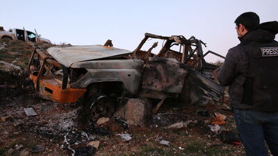 Mehmetçik, Afrin'de intihar saldırısını tank atışıyla engelledi!