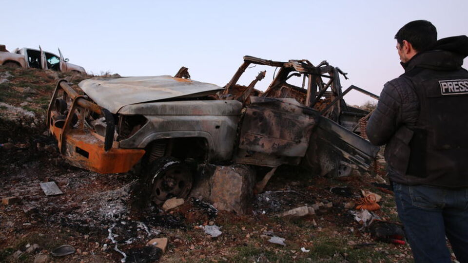 Mehmetçik, Afrin'de intihar saldırısını tank atışıyla engelledi!