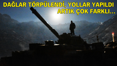 Dağlıca'dan Afrin'e selam