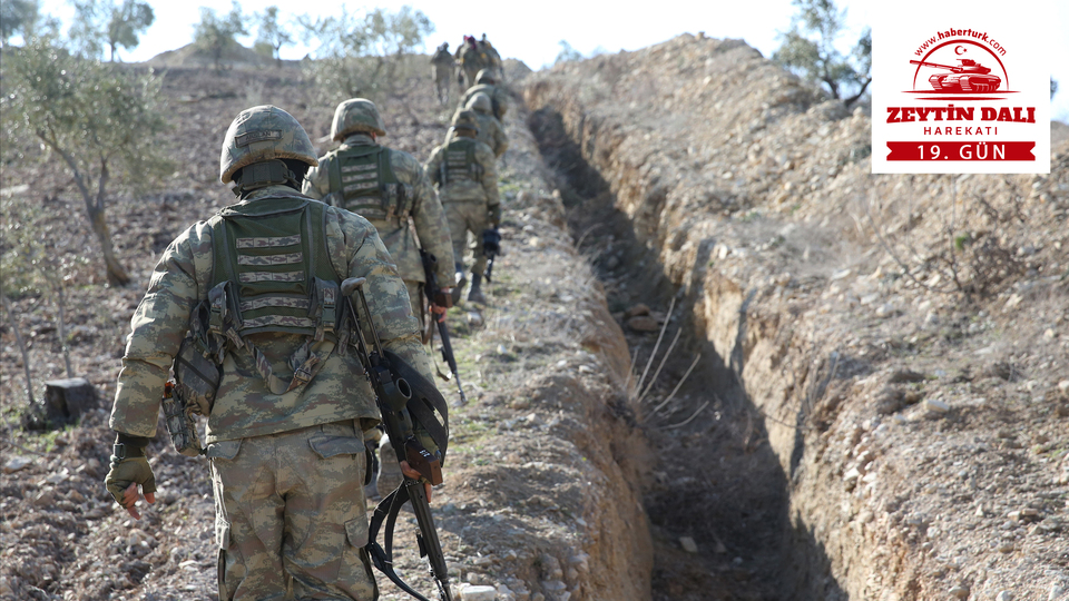 Afrin'de Şeyh Huruz Köyü teröristlerden temizlendi