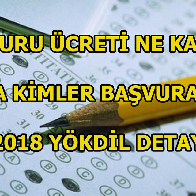 2018 YÖKDİL başvuruları başladı
