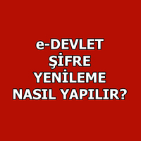 e-Devlet şifresi nasıl alınır?