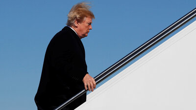 Trump, rüzgarın azizliğine uğradı!