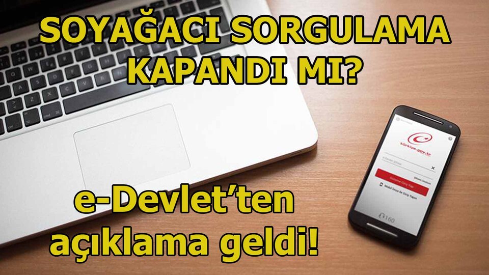 e-Devlet 'Soyağacı' sorgulama ne zaman açılacak?
