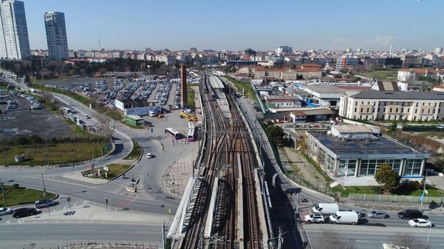 Havadan görüntülendi! Gebze-Halkalı arası 105 dakikaya inecek