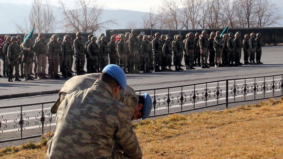 Afrin şehidi 9 asker aynı birlikten uğurlanmış!