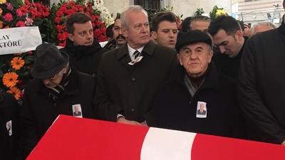 Şişli'nin ilk belediye başkanı son yolculuğuna uğurlandı