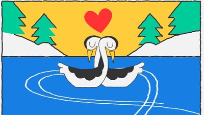 Google, Sevgililer Günü'nü unutmadı