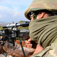 Burseya Dağı'nda eller tetikte 24 saat nöbet