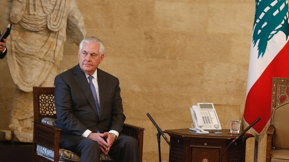 ABD Dışişleri Bakanı Tillerson'a soğuk duş!