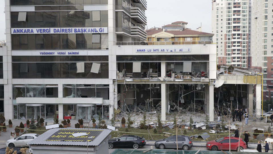 Vergi Dairesi'ndeki patlamada 7 kişi tutuklandı