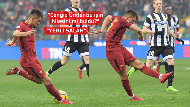 Cengiz Ünder durdurulamıyor! Muhteşem füze...