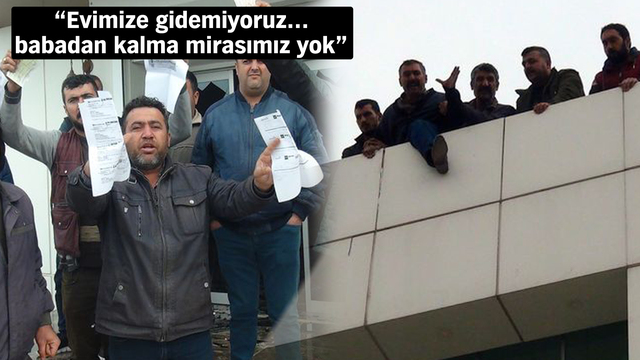 Dolandırılan çiftçiler eylem yaptı, bir kişi intihara kalkıştı