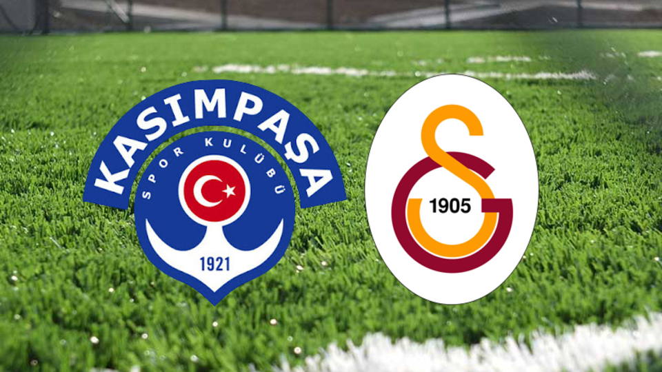 Kasımpaşa Galatasaray maçı bugün saat kaçta?