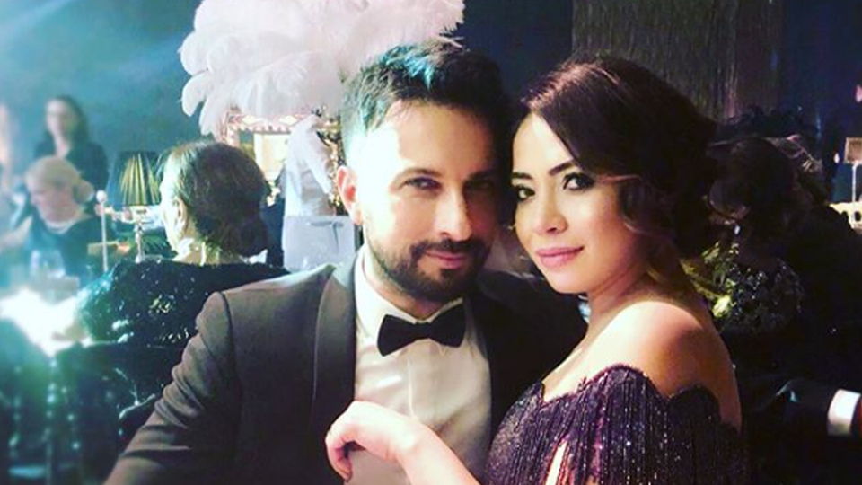 Düğünden fotoğraf paylaştı