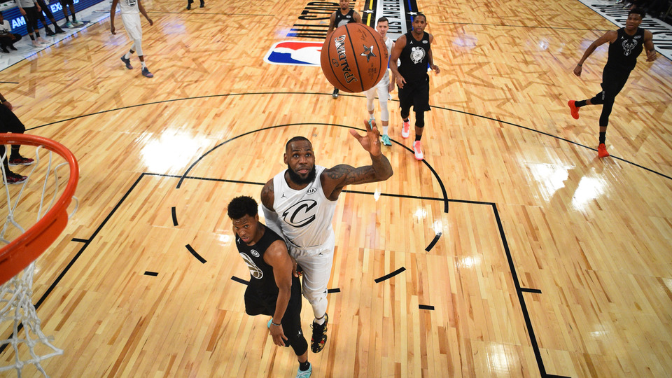 All-Star maçına LeBron James damgası
