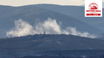 Afrin'de son sayı açıklandı, tarihi tepe ele geçirildi