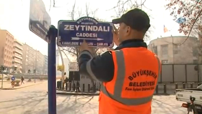 Karar geçen hafta alınmıştı! Tabela asıldı