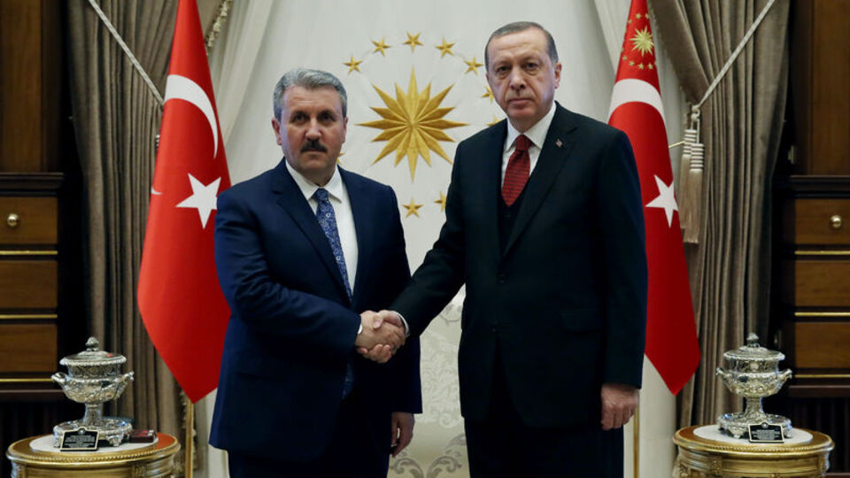 Cumhurbaşkanı Erdoğan, BBP lideri Destici ile görüştü