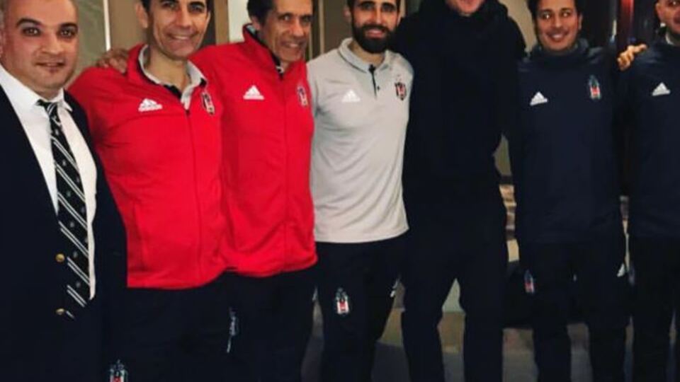 Mario Gomez'den Beşiktaş'a ziyaret