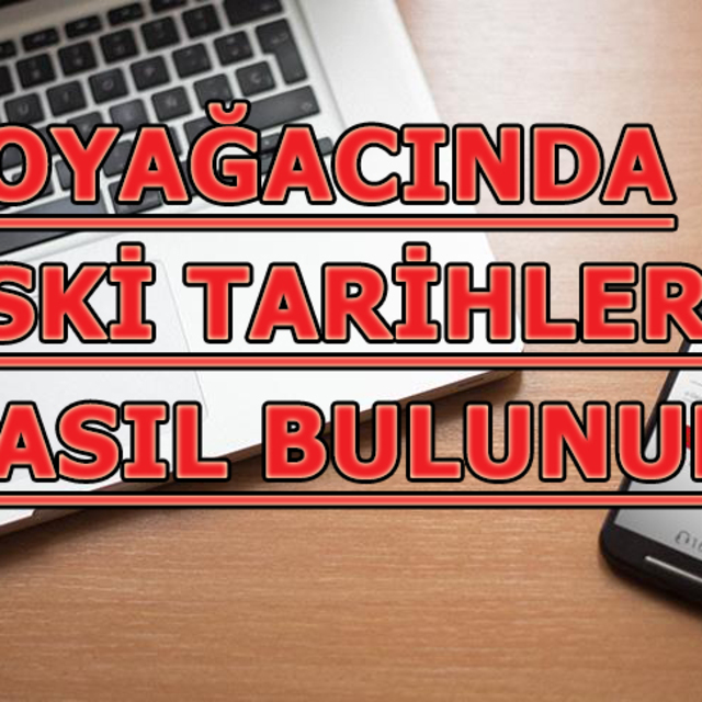 e Devlet soyağacında eski tarihler nasıl görüntülenir?