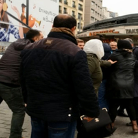İranlı aileden taksiciye 'fazla ücret' dayağı