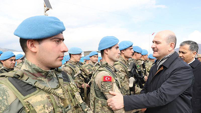 Bakan Soylu Müşterek Görev Merkezi'nde