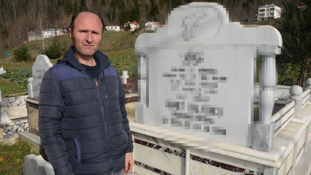 Bu ilçede ölen vasiyet ediyor, mezar taşına bu figür işleniyor