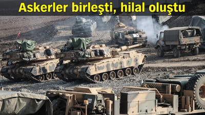 Afrin Harekatı'nın birinci ayağı tamamlandı!