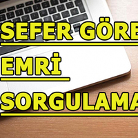 Sefer Görev Emri nasıl sorgulanır?