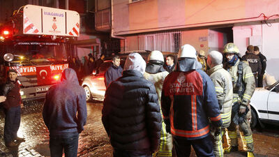 Bahçelievler'de açık bırakılan elektrik sobası yangın çıkmasına neden oldu!