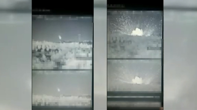 Yeni görüntüler! TSK, Afrin'de terör hedeflerini böyle vurdu