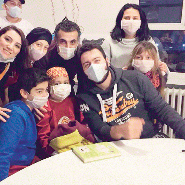 Lösemi hastası Ahmet Buğra'nın hayali gerçek oldu