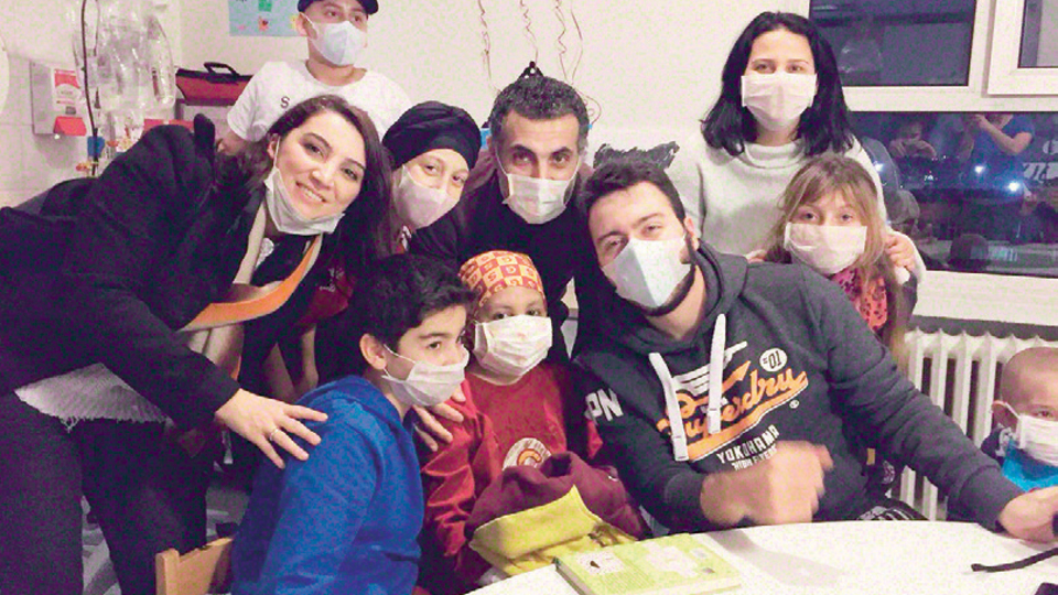 Lösemi hastası Ahmet Buğra'nın hayali gerçek oldu
