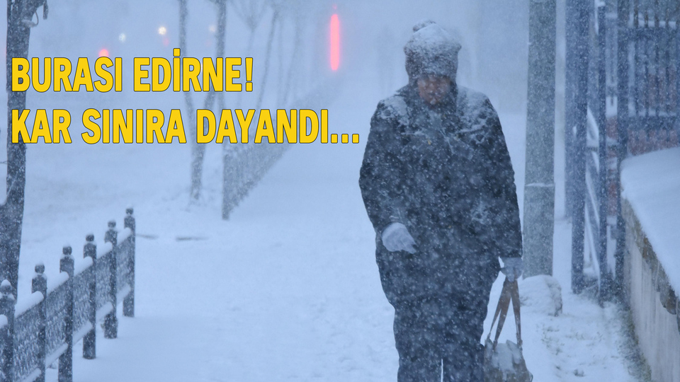 İstanbul'da beklenen kar yağışı başladı!