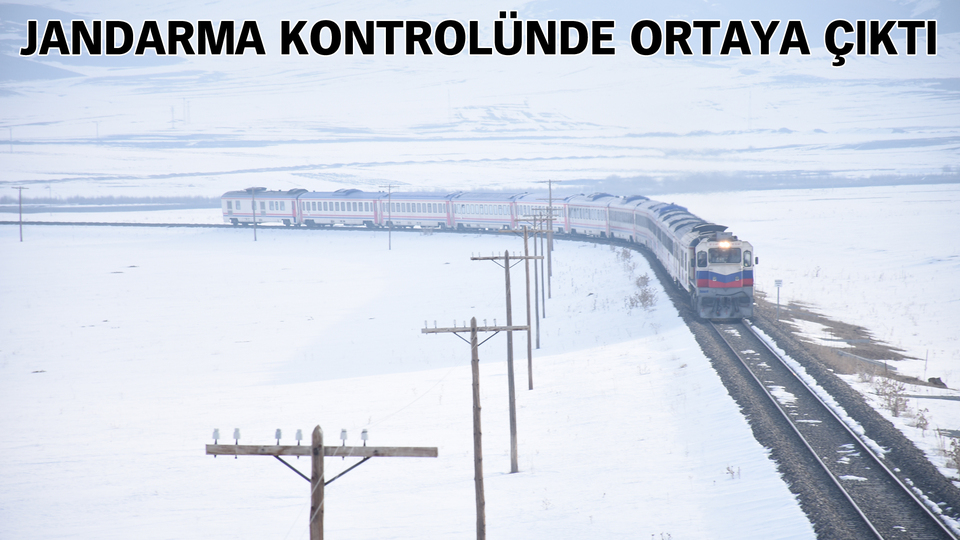 Doğu Ekspresi'nde bir vagon gözaltı! 