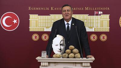 'Patates' sorununa Meclis'te Cem Yılmaz'ın filmi ile dikkat çekti