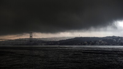 İstanbul'da şaşırtan görüntü
