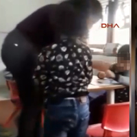 Anaokulunda skandal görüntüler!