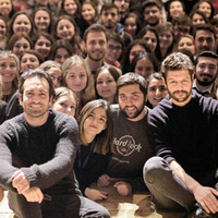 ‘Mahalle’ ekibi gençlerle buluştu