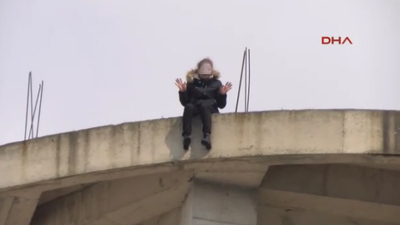 Hadımköy'de intihar girişimi