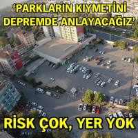 Risk çok, yer yok