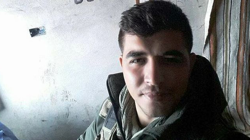 Afrin şehidinin son fotoğrafında anlamlı mesaj