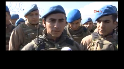 Afrin şehidinin son görüntüleri ortaya çıktı! Okuduğu şiir yürekleri dağladı