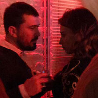 Ünlü çiftin gergin anları